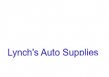 Lynch's Auto Supplies logo