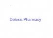 Delexis Pharmacy logo
