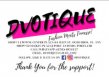 DVotique logo