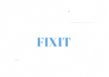 FIXIT logo