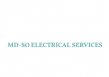 MD-SO Electrical Services logo