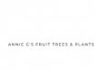 Annie G's Fruit Trees & Plants logo