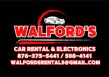 Walford's Car Rentals & Electronics logo