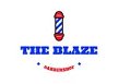 The Blaze Barbershop logo