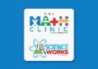 The Math Clinic & Science Works logo