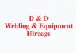 D & D Welding & Equipment Hireage logo