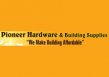 Pioneer Hardware & Building Supplies logo