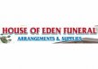 House of Eden Funeral Arrangements & Supplies logo