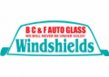 B C & F Auto Glass and Tyre Company logo