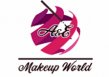 A & E Make-Up World logo