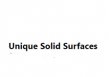 Unique Solid Surfaces logo