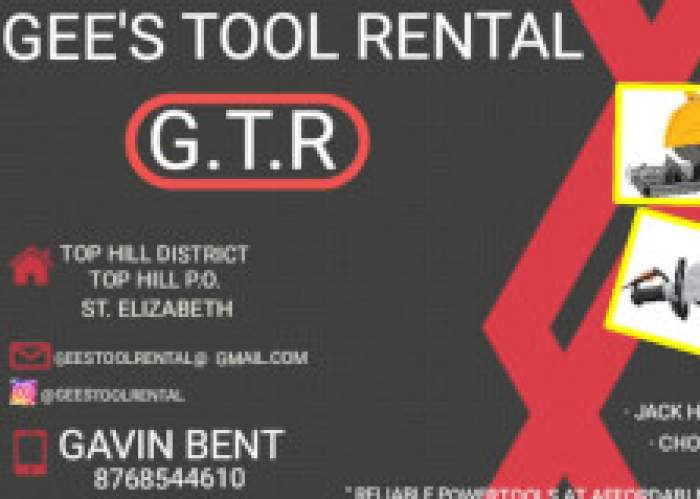 Gee's Tool Rental logo