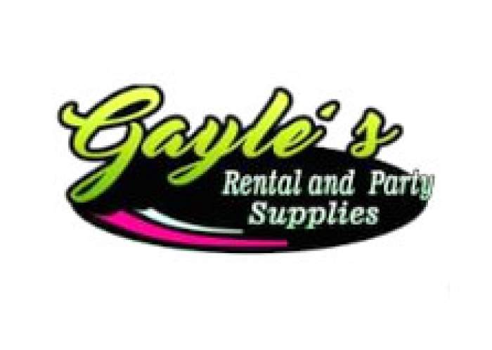 Gayle's Rental And Party Supplies logo
