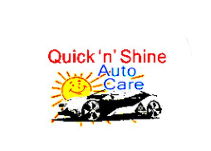 Quick 'n' Shine Auto Care logo