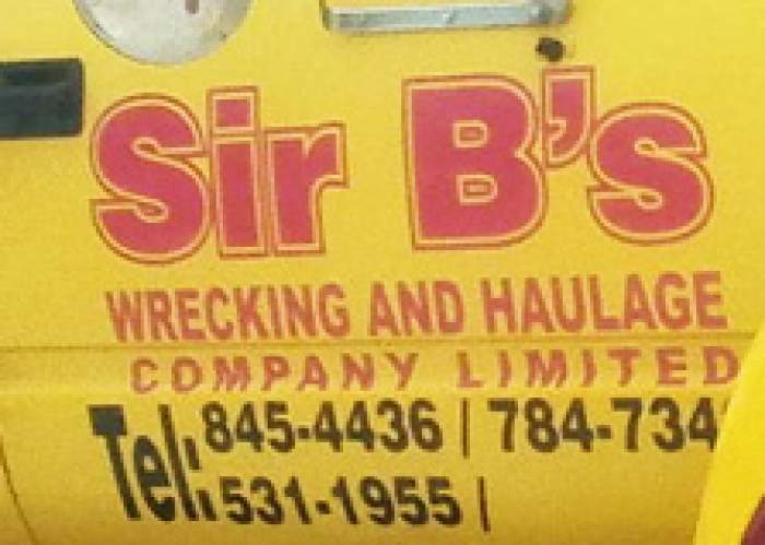 Sir B's Wrecking & Haulage Co Ltd logo