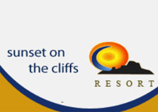 Sunset on the Cliffs Resort logo