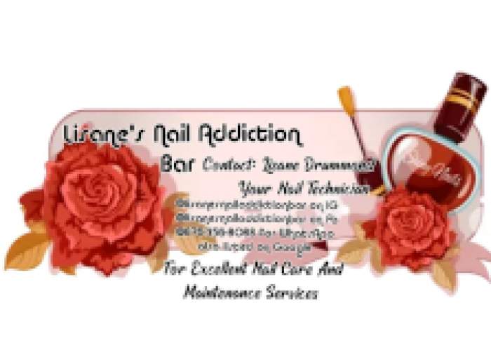 Lisane's Nail Addiction Bar logo