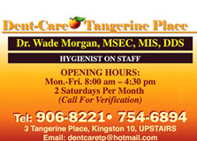 Dent-Care Tangerine Place logo