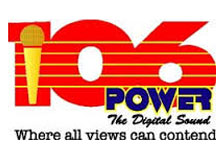 Power 106 FM Independent Radio Co logo