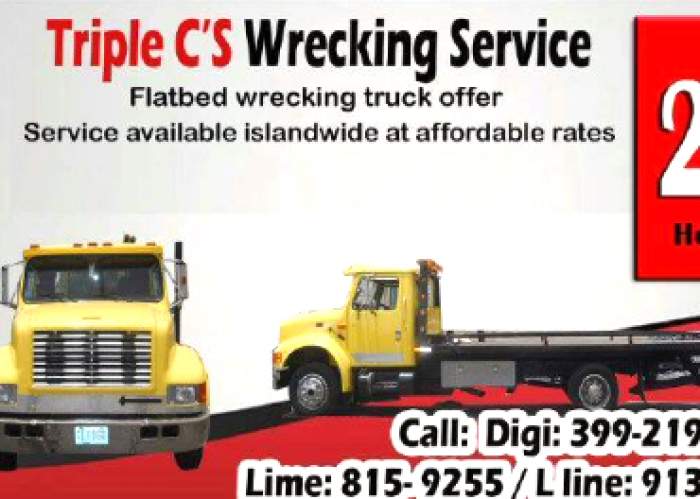 Triple C'S Wrecking Service logo