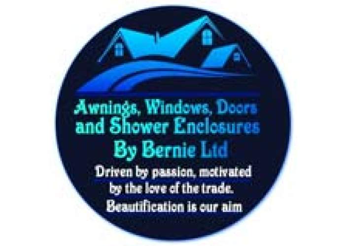 Awnings, Windows, Doors, Shower Enclosures By Bernie Limited logo