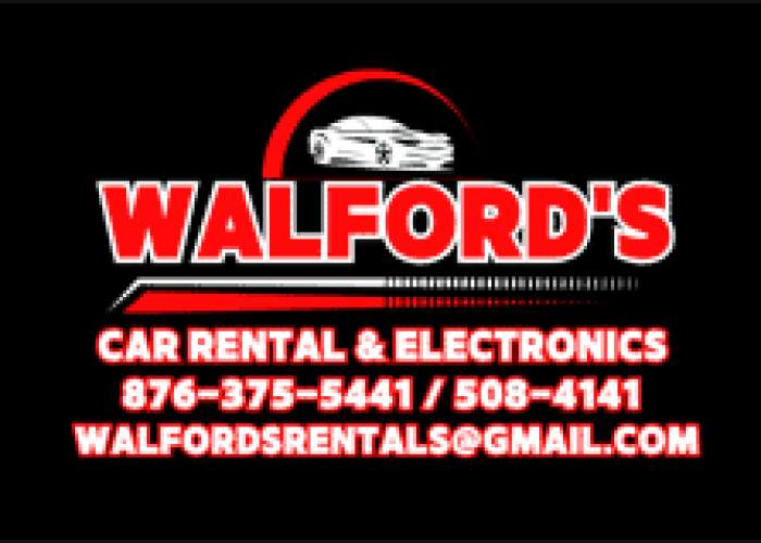 Walford's Car Rentals & Electronics logo