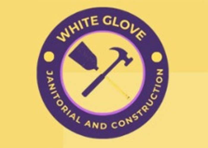 White Glove Janitorial Construction & Placement Agency  logo