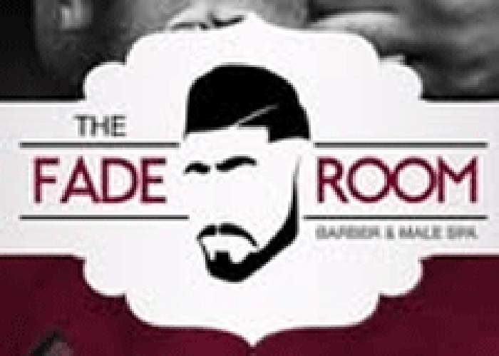The Fade Room Barber and Male Spa logo