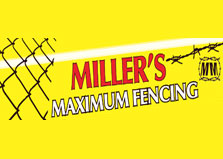 Miller Maximum Security Fencing logo