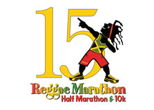 Reggae Marathon,Half Marathon and 10k logo