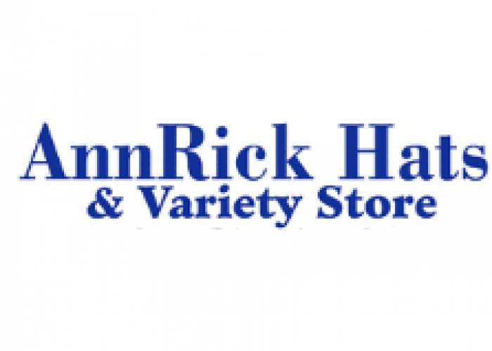 AnnRick Hats & Variety Store logo