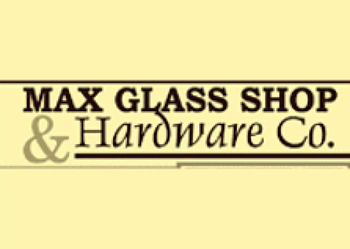 Max Glass Shop & Hardware Company logo