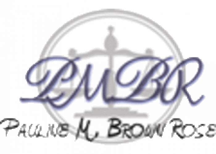 Pauline M. Brown Rose logo