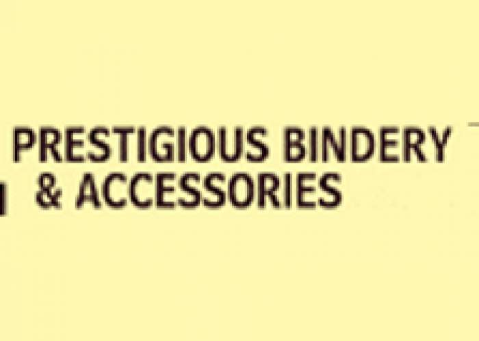 Prestigious Bindery & Accessories logo