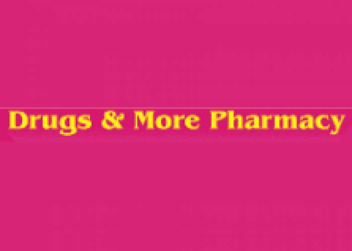 Drugs & More Pharmacy logo