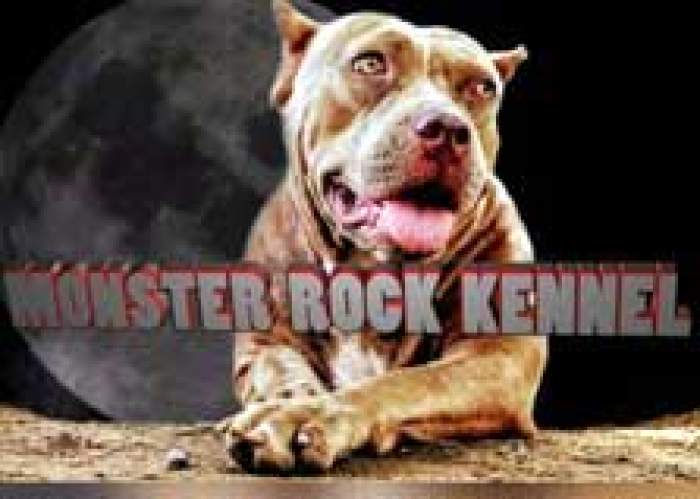 Monster rock kennel logo