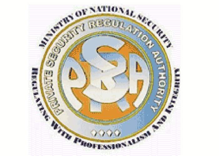 Private Security Regulation Authority logo