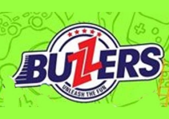 Buzzers Sports & Arcade Lounge logo