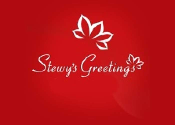 Stewy's Greetings logo