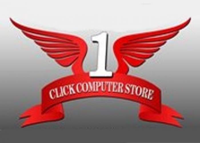 ONE CLICK Computer Store logo