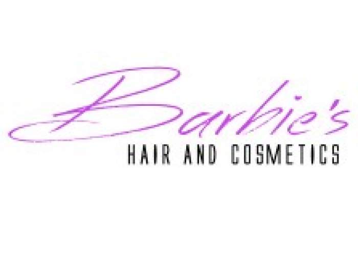 Barbie's Hair & Cosmectics logo