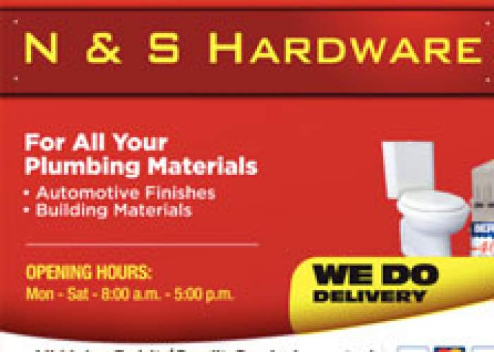 N & S Hardware logo