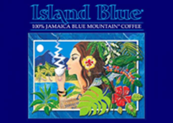 Island Blue Jamaica  logo