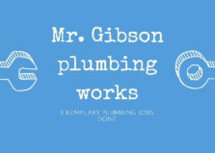 Mr. Gibson Plumbing logo