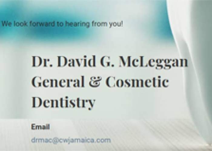 Dr. David G. McLeggan General & Cosmetic Dentistry logo