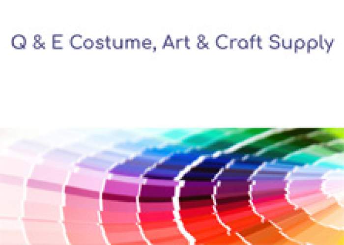 Q & E Art & Craft Supply logo