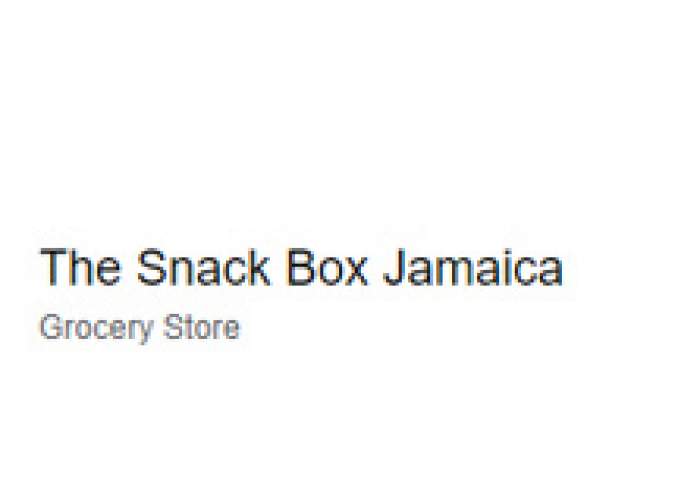 The Snack Box Jamaica logo