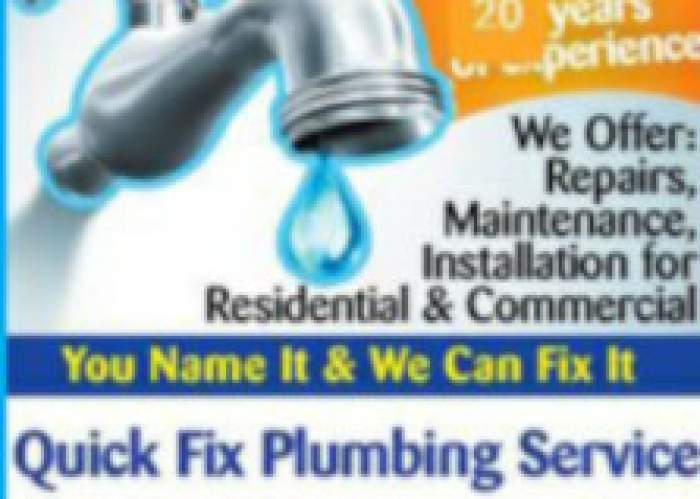 Quick Fix Plumbing Service logo