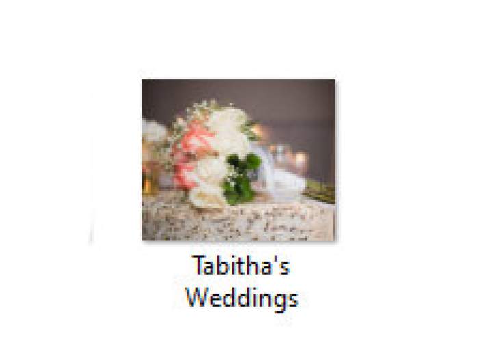 Tabitha's Weddings logo