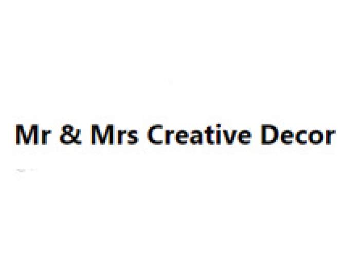 Mr & Mrs Creative Decor logo